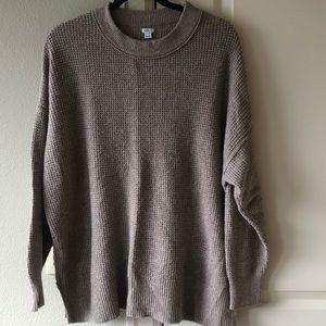 Aerie oversized waffle sweater